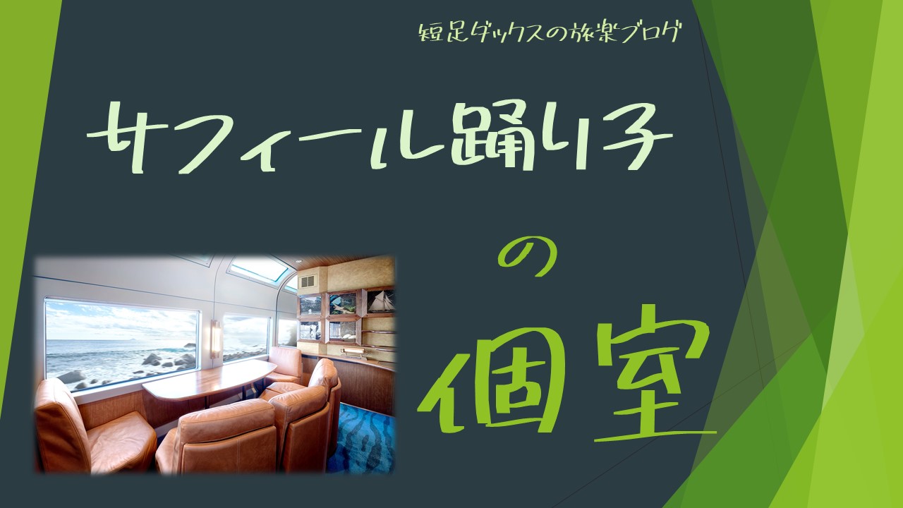 サフィール踊り子の個室の体験記 予約の取り方やグリーン車の座席の口コミ 短足ダックスの旅楽ブログ 口コミ