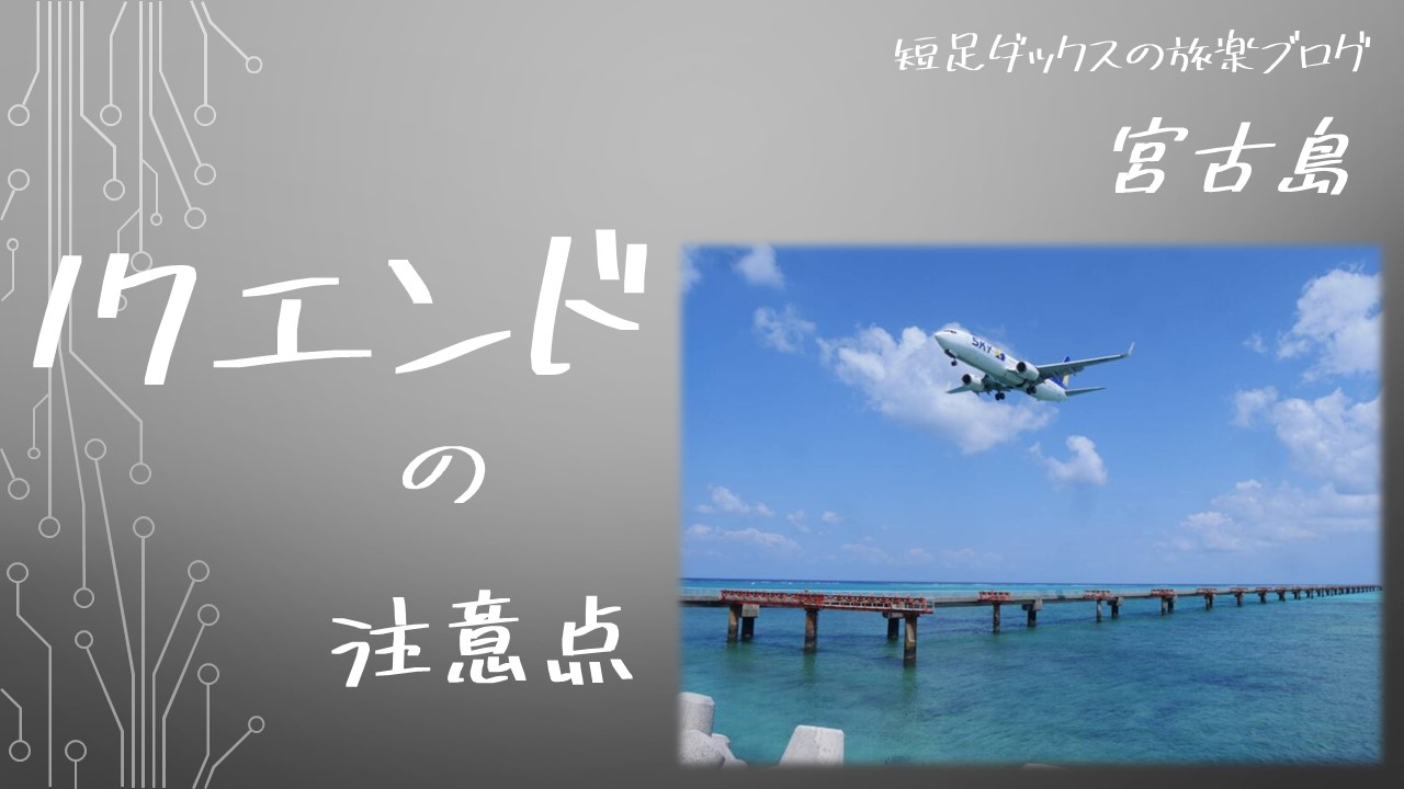宮古島 下地島の17エンドで飛行機の着陸を体感しよう アクセスや時間などの注意点を大公開 短足ダックスの旅楽ブログ 口コミ